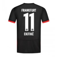 Stroje piłkarskie Eintracht Frankfurt Hugo Ekitike #11 Koszulka Wyjazdowej 2024-25 Krótki Rękaw